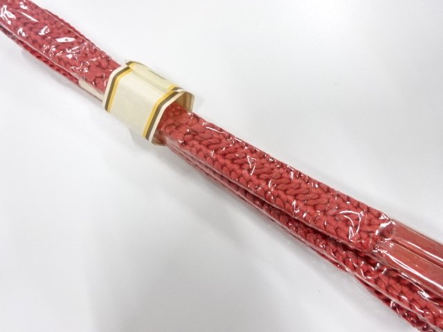 JAPANESE KIMONO / UNUSED HAND-TIED OBIJIME